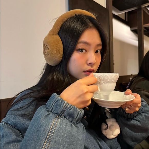 CHANEL 24N Earmuffs in Beige - Picture 2 of 5